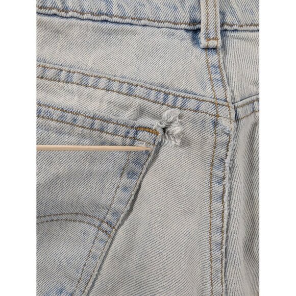 Vintage Levis 560 Jeans Mens 33x32 Light Wash Distressed Tapered Leg USA 90s Y2K - Picture 12 of 16